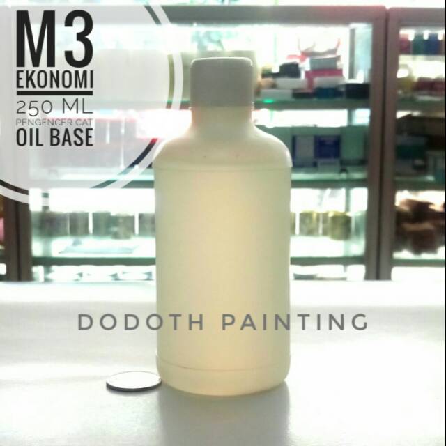 

M3 EKONOMI - Pengencer Cat Oil Base (Cat Basis Minyak) - Sablon dan Dikuas