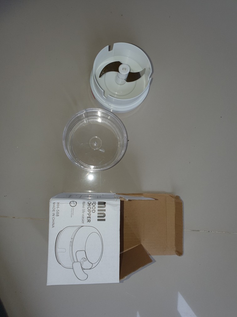 Pencacah Daging Bawang Mini Blender Tangan Manual
