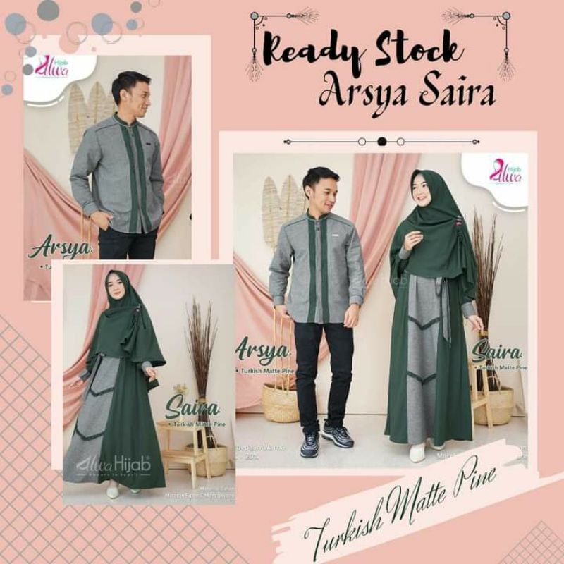 Arsya saira couple alwa hijab