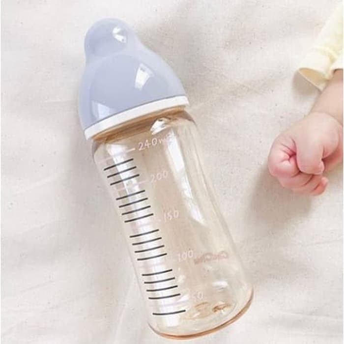 Chuchu Feeding Bottle Botol Susu Minum Bayi Anak Wide Neck PPSU 240Ml