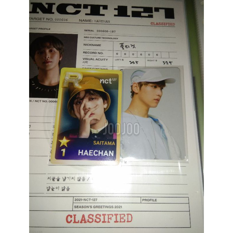 BOOKED haechan pc R card saitama, Neocity ecobag