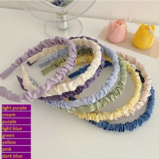 [COD] Bando Kerut Korea Bando Scrunchie Korea Bandana Korea Bando Kain