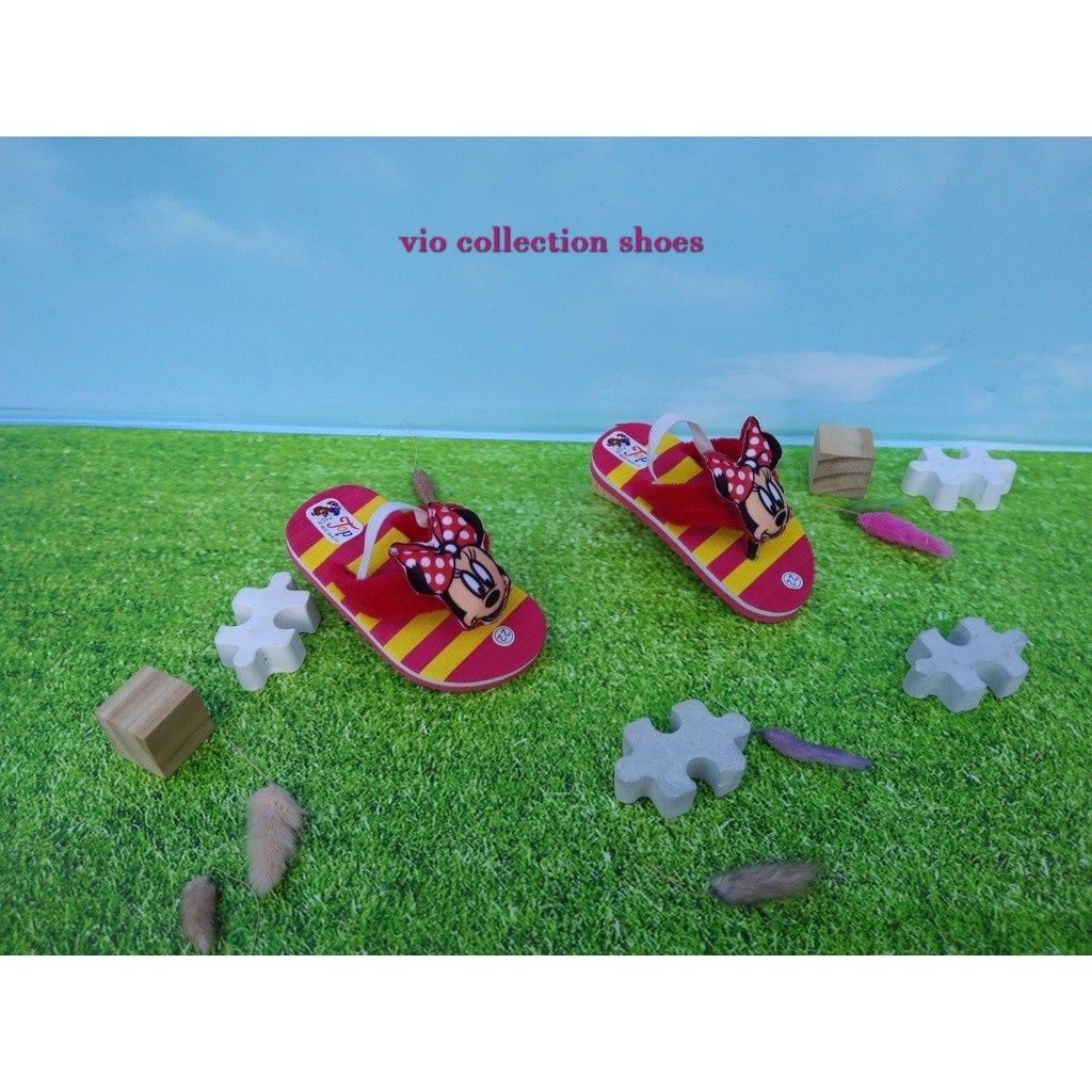 PROMO - KARAKTER MINI MOUSE - SEPATU SENDAL ANAK - SEPATU SENDAL BALITA - SANDAL SEPATU ANAK - V08