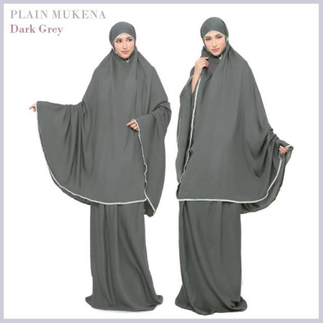 Mukenah plain by tazkia