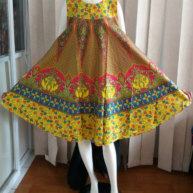 Daster jhoda Kartika panjang selutut