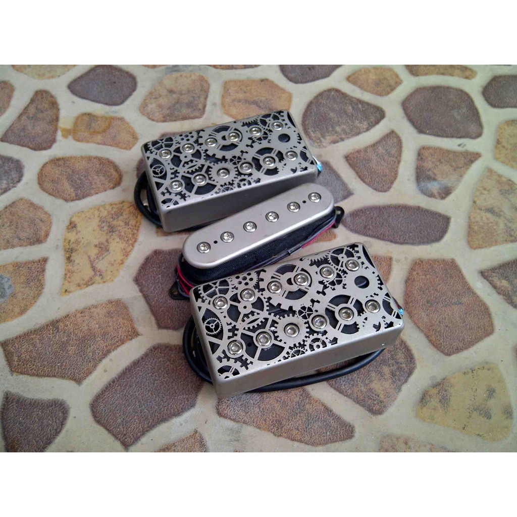 Pickup Dimarzio Dark Matter For Ibanez JEM77WDP Premium Charcoal Brown Low Gloss Steve Vai Signature