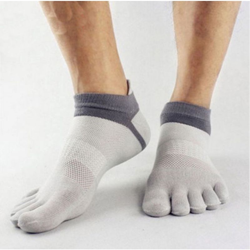 KAOS KAKI OLAHRAGA PRIA PENDEK SEMATA KAKI LIMA JARI FIVE TOE SOCKS PREMIUM