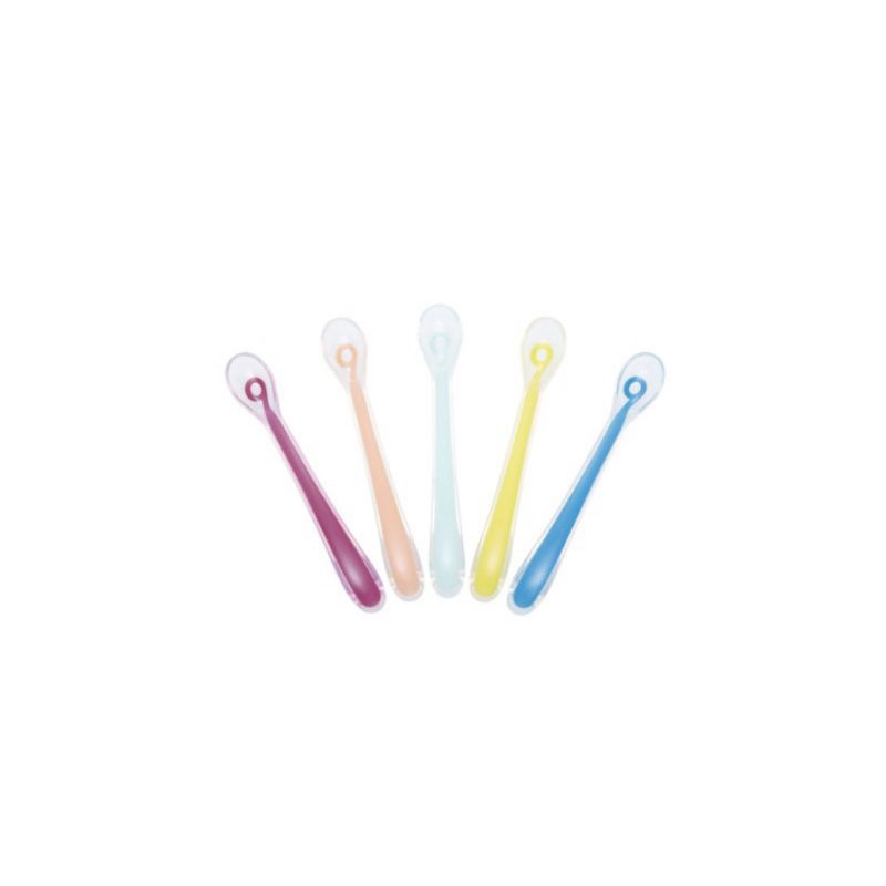 BABYMOOV Silicone Baby Spoons (5pcs)