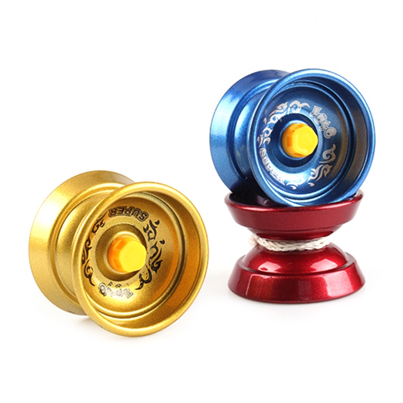 Mary Awesome Aluminium Alloy Yo-Yo High-speed Bearings Berbagai Macam Cara Bermain Menyenangkan