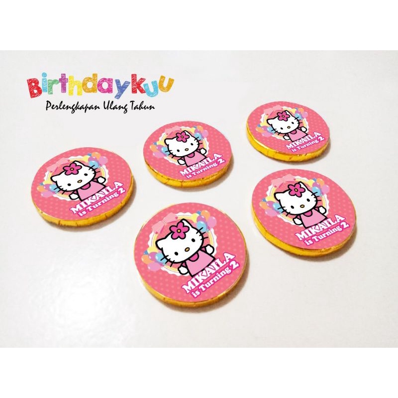 

Coklat Koin Hello Kitty Perlengkapan Ulang Tahun