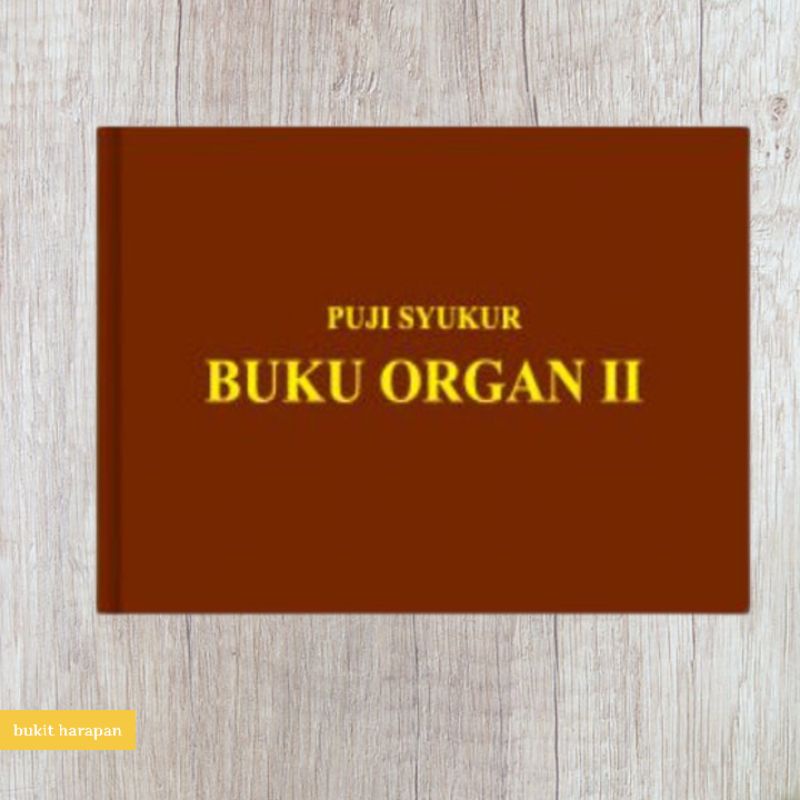 buku puji syukur-buku organ II