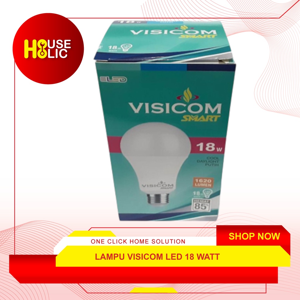 Balon Lampu Visicom LED Bulb 18 W / Bohlam Lamp 18 Watt