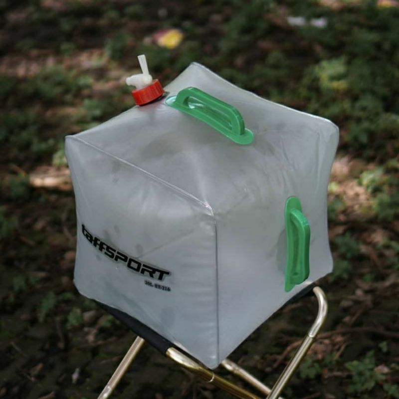 JERIGEN LIPAT 20 LITER / DRIGEN PORTABLE 20L - DIRGEN - WADAH AIR MINUM - TEMPAT AIR CAMPING - KANTONG AIR ULTRALIGHT