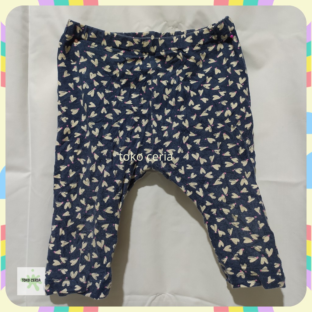 Legging Bayi Perempuan Uniqlo 1 - 2 Tahun