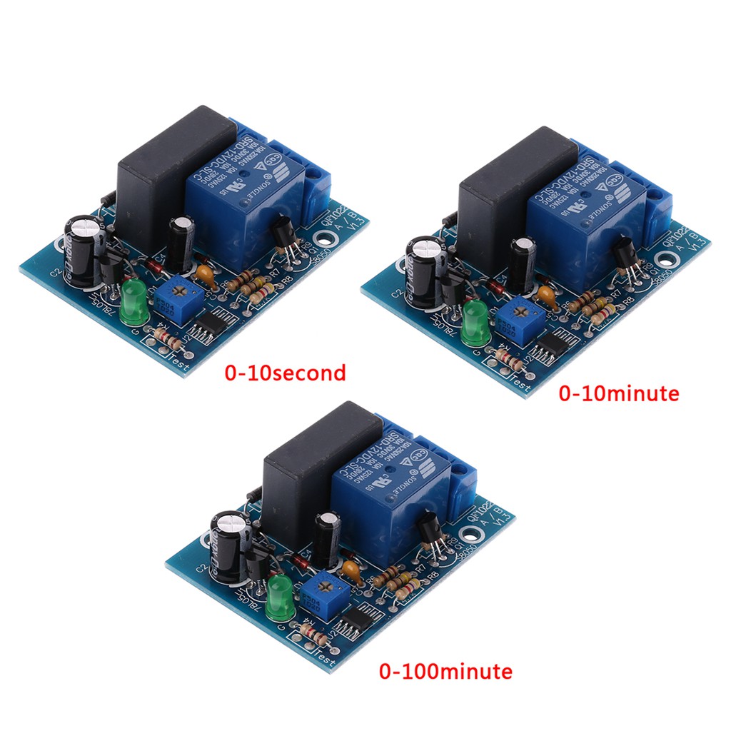 Modul Switch Relay Timer Delay ON / OFF AC 220V Adjustable