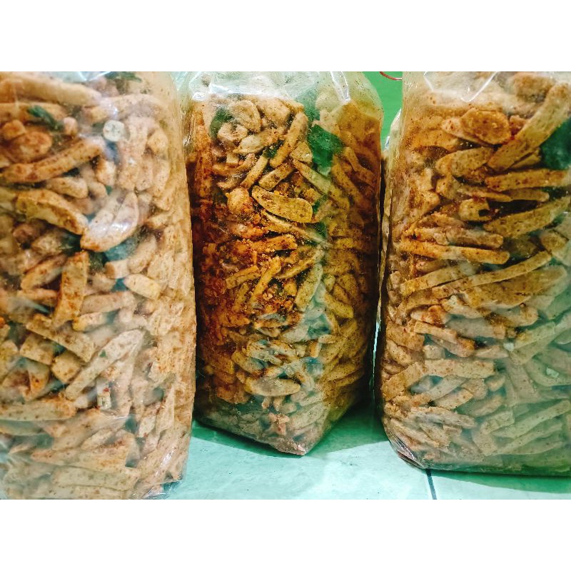 

Basreng Stik Pedas Basreng Daun Jeruk 1,8 Kg