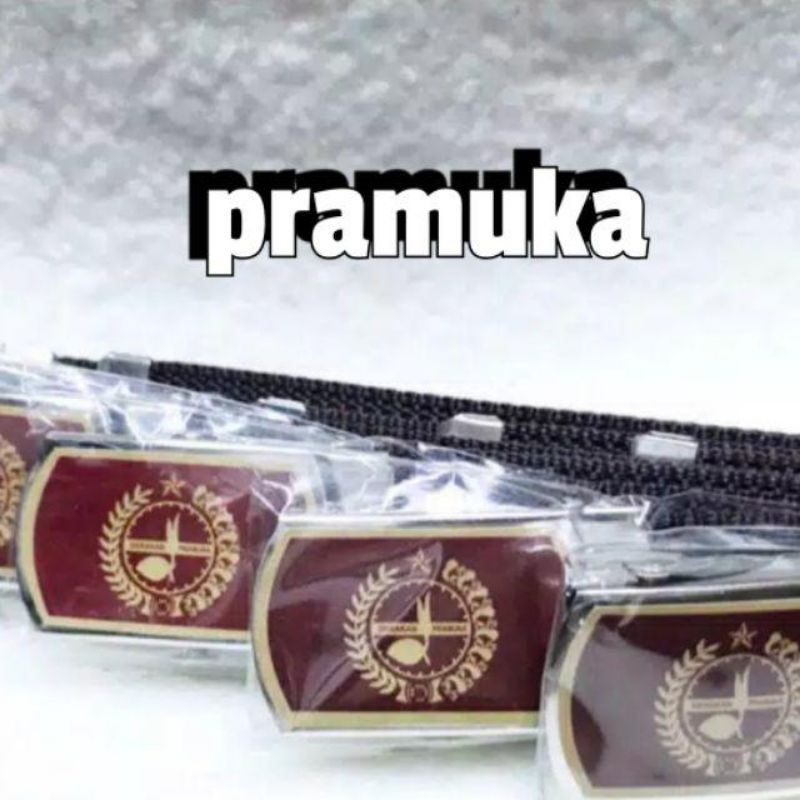 SABUK /GESPER/ IKAT PINGGANG SEKOLAH ( SD , SMP , SMA , PRAMUKA ) Bahan : Nylon