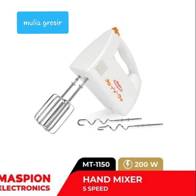 Hand Mixer Maspion MT 1150 / MT 1193 / MT 1190 Mixer Maspion