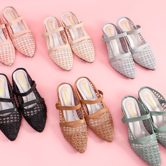 PROMO SENDAL MEUTIA DRANATHA HEELS WANITA MURAH