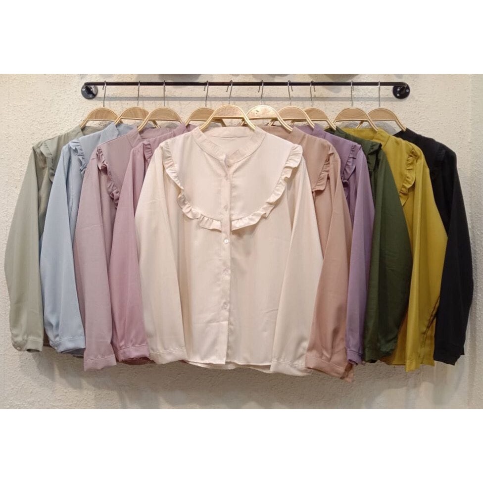 Zahira Kemeja Cewek Salma / Kemeja Wanita / Blouse Wanita / Pakaian Wanita / Pakaian Cewek