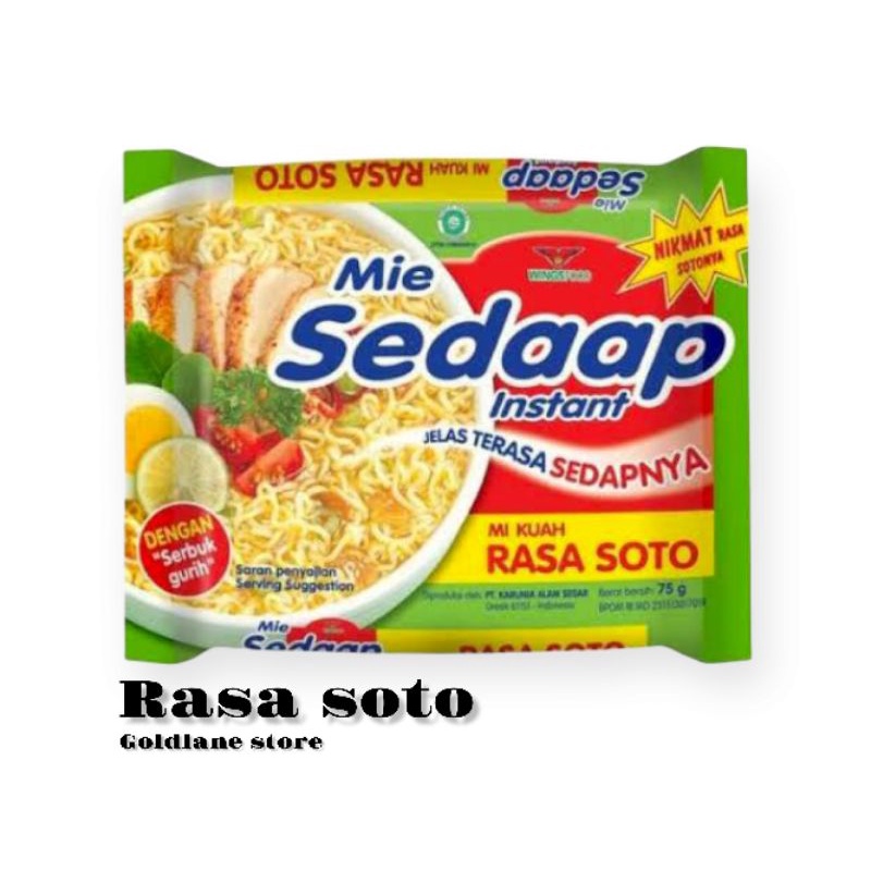 

GOLDLANE STORE√ MIE SEDAAP RASA SOTO WENAK