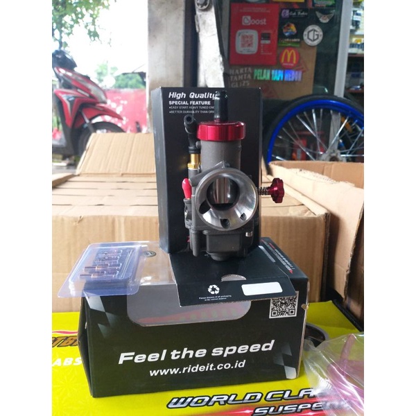 KARBU PE 28 BLACK SERIES KEIHIN KARBURATOR RIDE IT