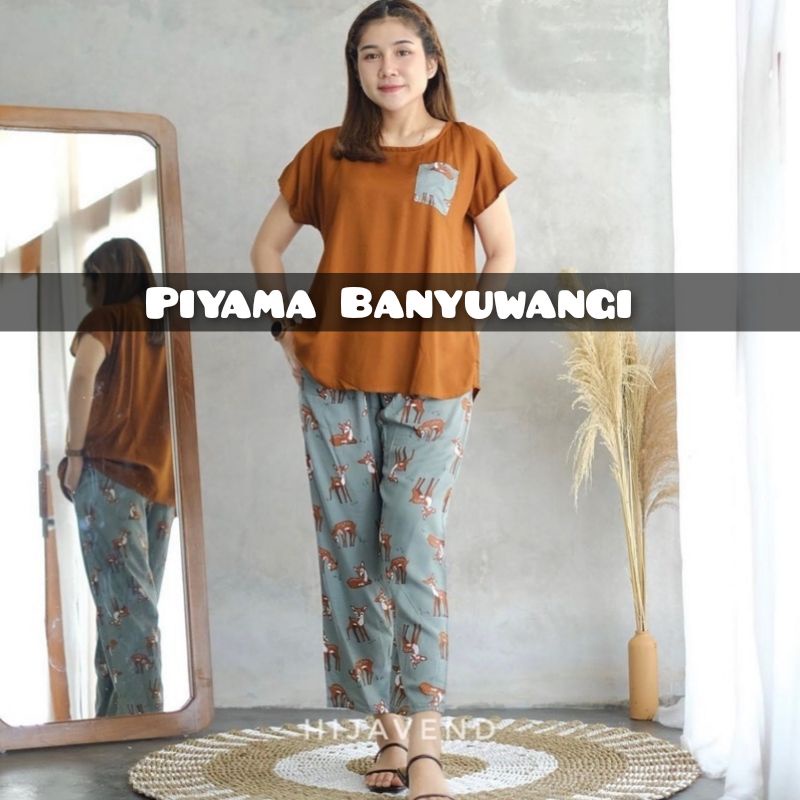 BAJU TIDUR RAYON WANITA / PIYAMA / PAJAMAS