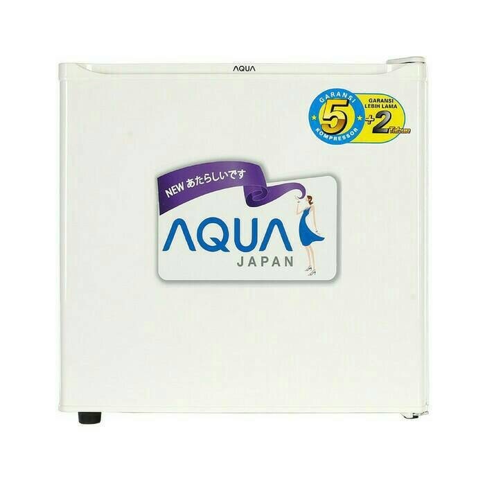 KULKAS PORTABLE AQUA JAPAN AQR-D50F AQRD50F AQR D50 WHITE GARANSI RESMI (MEDAN)