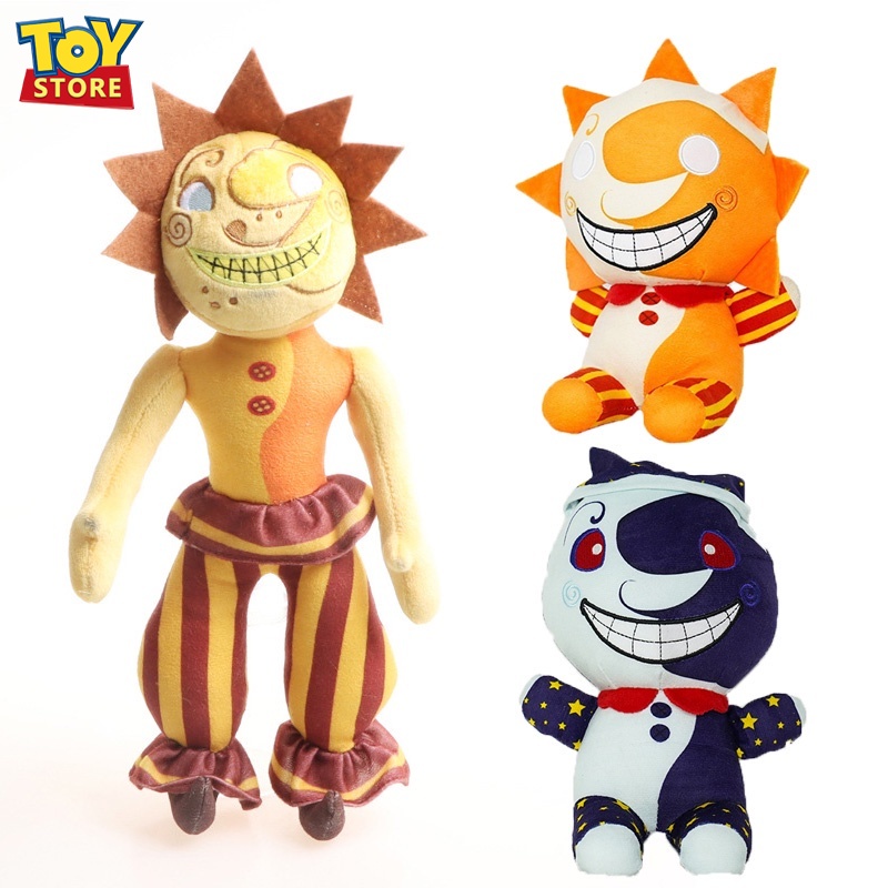 Boneka Stuffed Plush Bentuk Matahari / Bulan / Tetesan Air / Bintang Untuk Hadiah