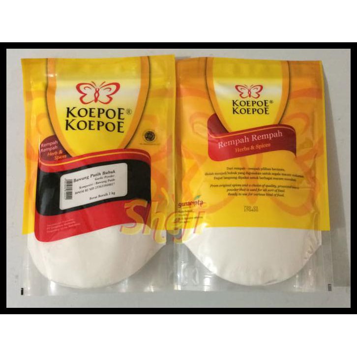 

PROMO Koepoe koepoe bawang putih bubuk / garlic powder 1kg / garlic powder