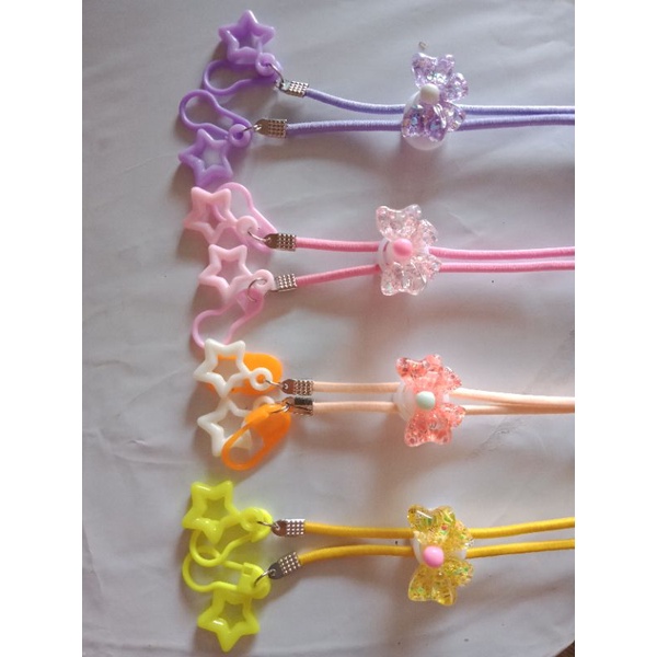 strap masker anak clay 2in1 lucu 1pcs(beli 10pcs free 2pcs)