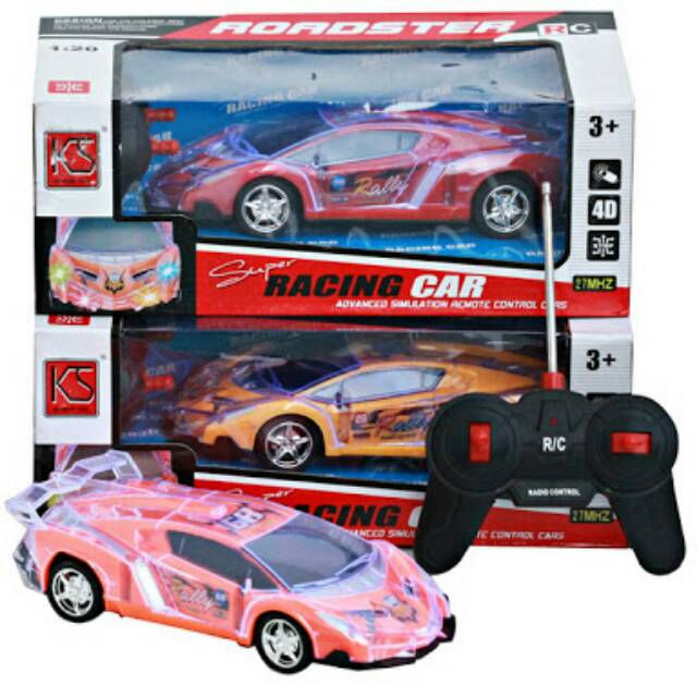 R/C MOBIL CAR ROADSTER 4D LIGHT /Mainan Remot Control