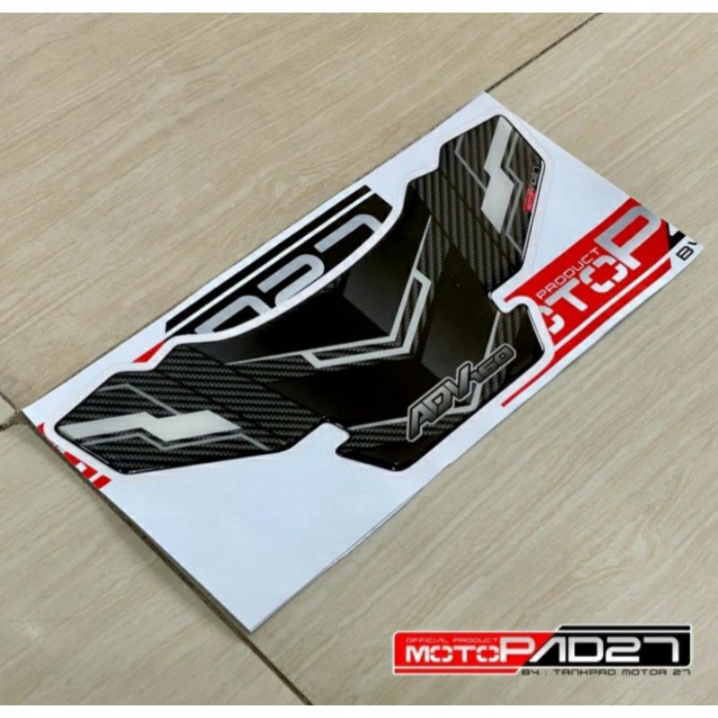 Stiker Tailpad ADV 160 Stiker Ductail ADV 160 bahan Resin Original