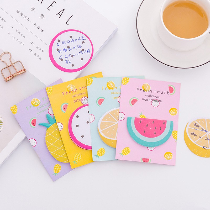 Sticky Note Fresh Fruit-4