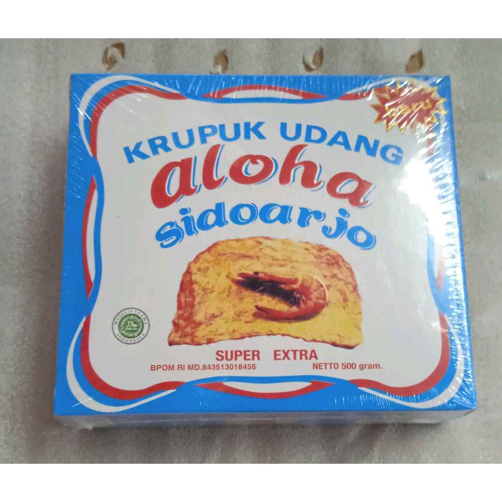 

Kerupuk Udang Aloha 500gr
