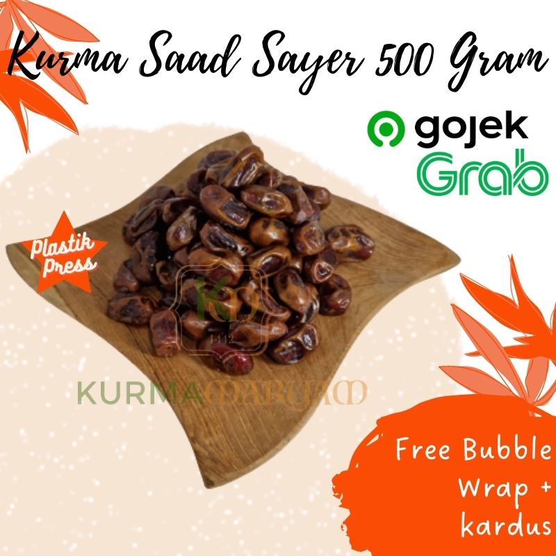 

Kurma Saad Sayer 500 Gram / Kurma Sayir Paling Murah / Kurma Sayer / Oleh Oleh Haji Dan Umroh