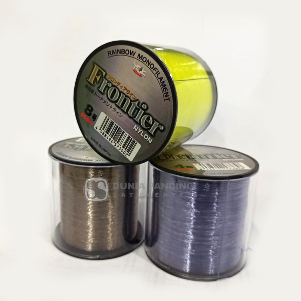 Senar Nylon YGK Frontier Rainbow 500M