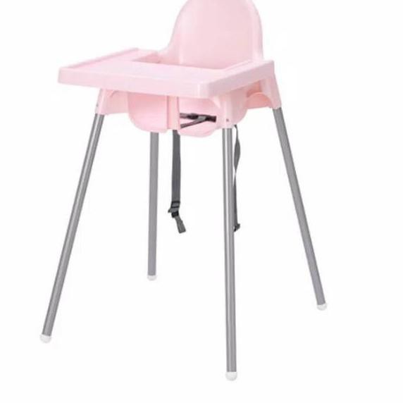 Jual IKEA  ANTILOP kursi  makan bayi plastik kaki besi  
