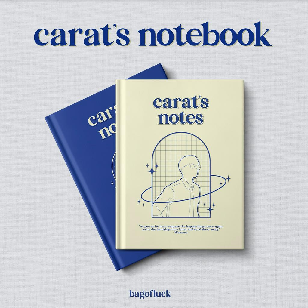 

[PRE ORDER BACA DESKRIPSI] CARAT'S NOTEBOOK custom notebook Seventeen