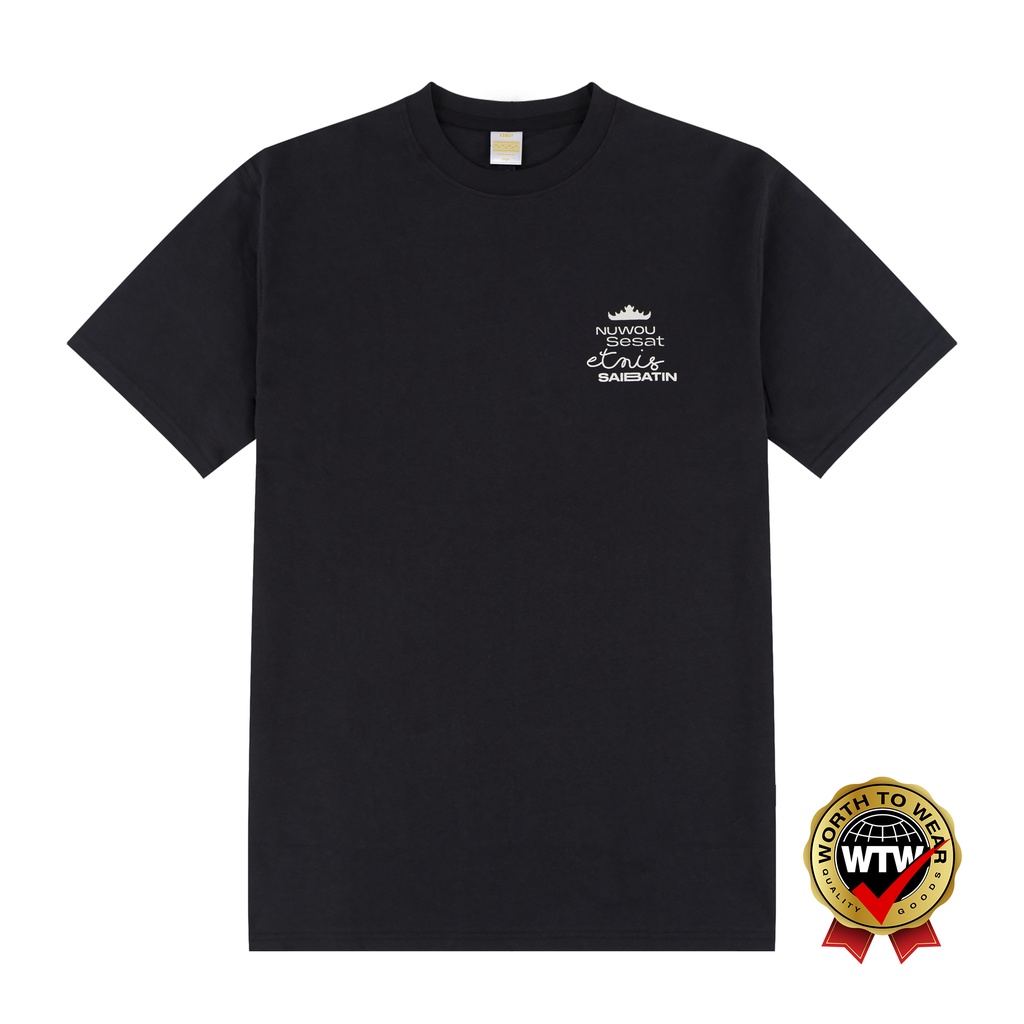 Kaway T-shirt BALAI AGUNG BLACK