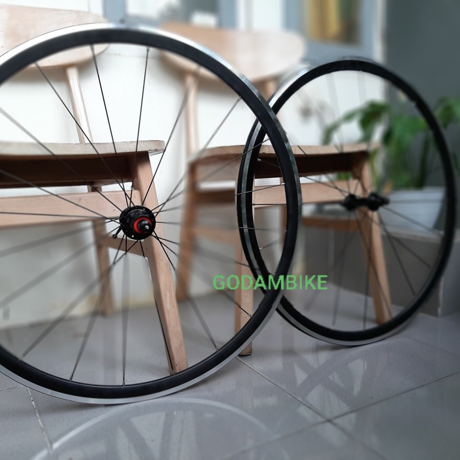 rim rims kinlin mavic sepeda roadbike fixie 700c tebal 3 ringan kuat