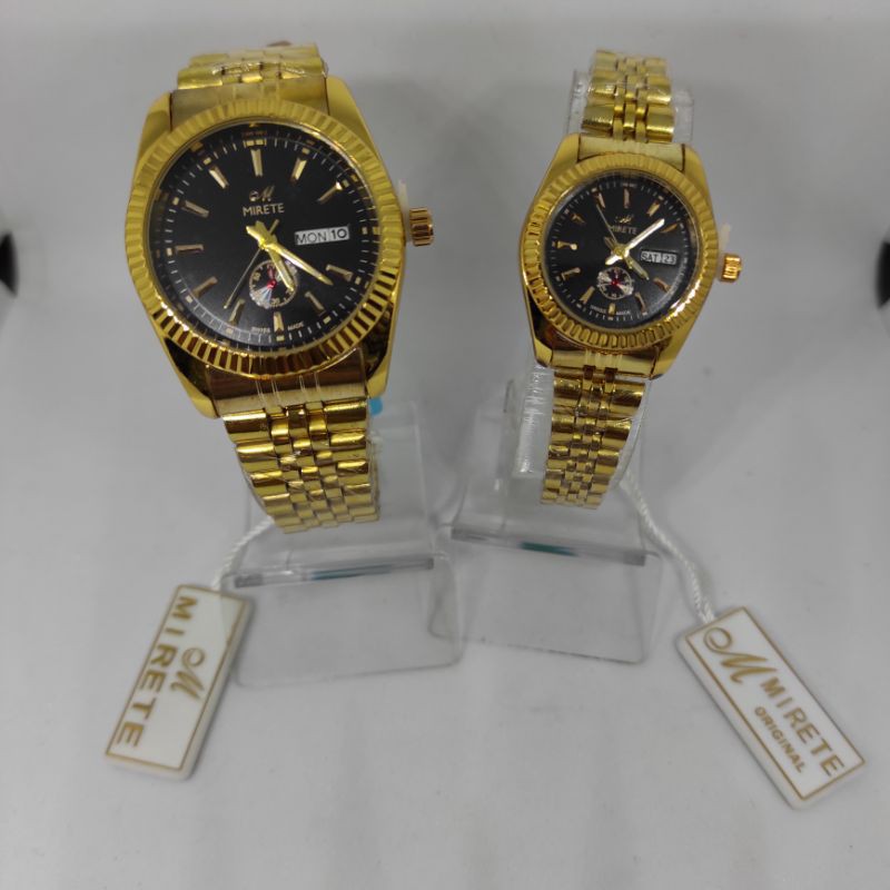 Jam Tangan Couple Mirete Original 100%