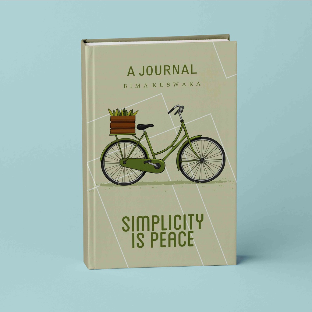 

CUSTOM NOTEBOOK NAME/INISIAL AND QOUTES HARDCOVER SIMPEL