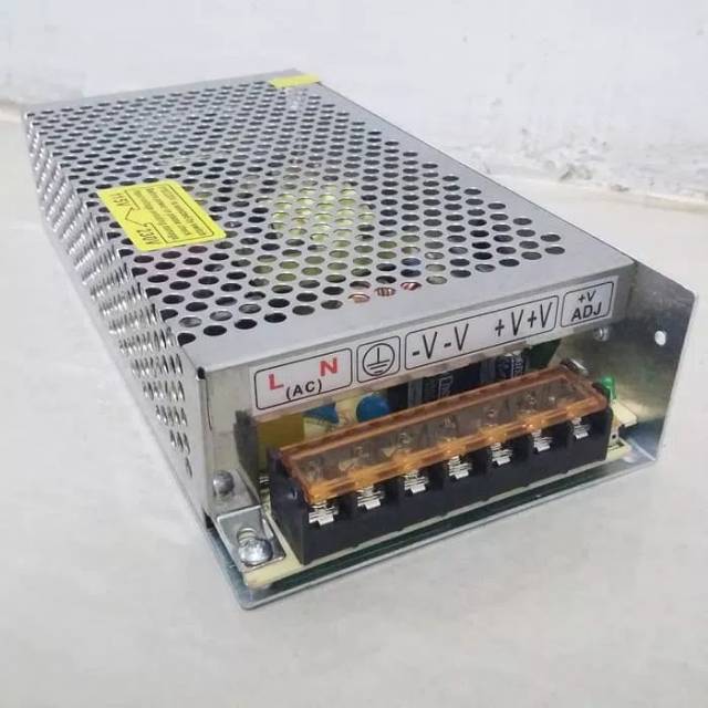 Adaptor 12V 10A power supply switching jaring led rig ht cctv