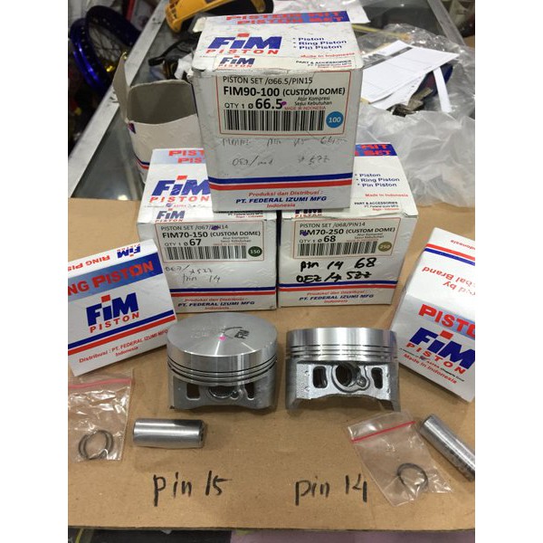 HB34N Piston seher fim 66 66.5 67 67.5 68 mm pin 14 15