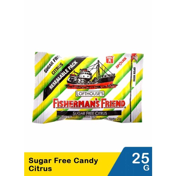 

Fisherman's Candy Sugar Free Citrus 25G