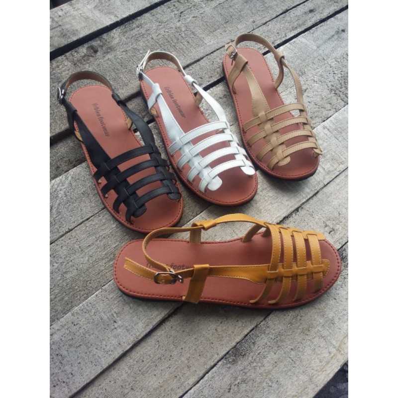 Sandal wanita flat TRIBLEE FOOTWEAR