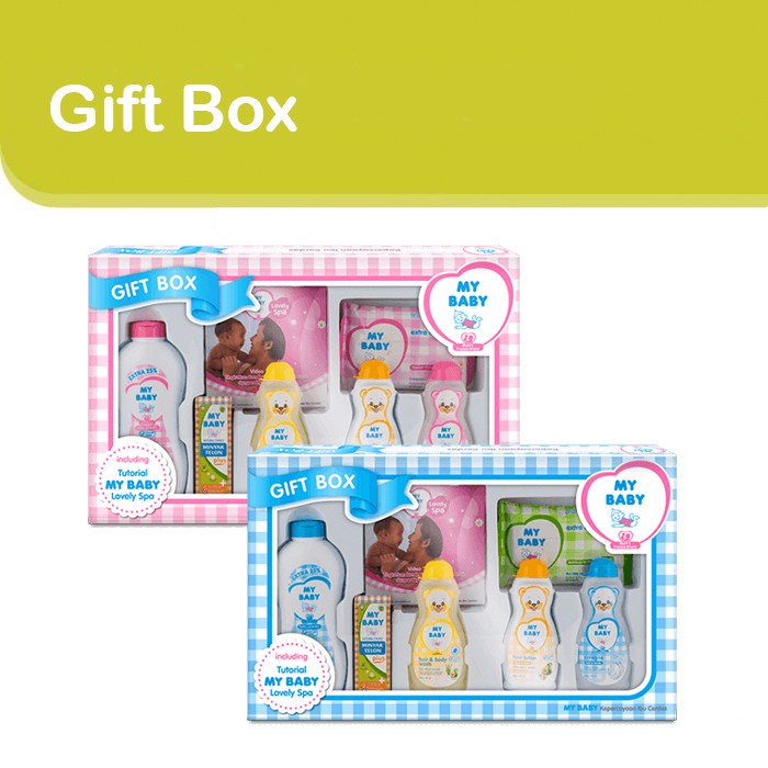 My Baby Gift Box - Paket Perlengkapan Perawatan Bayi