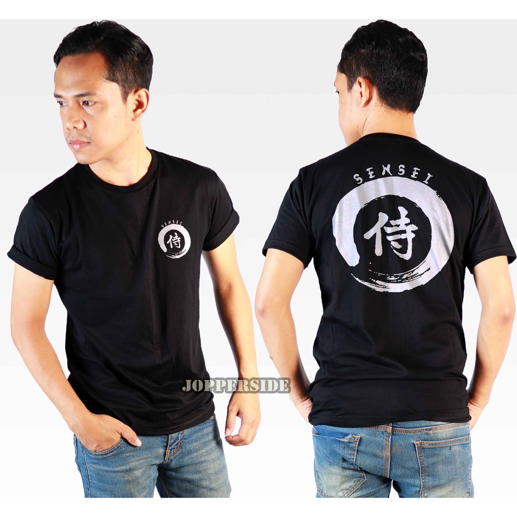 JOPPERSIDE TSHIRT KAOS DISTRO MANGA KOMIK ANIME SENSEI JEPANG TOKYO PRIA ORIGINAL PREMIUM TS64 BB