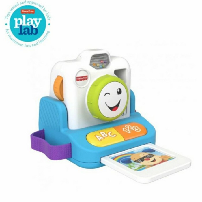 FISHER PRICE Click and Laugh Smart Camera Mainan Edukatif Anak Kamera